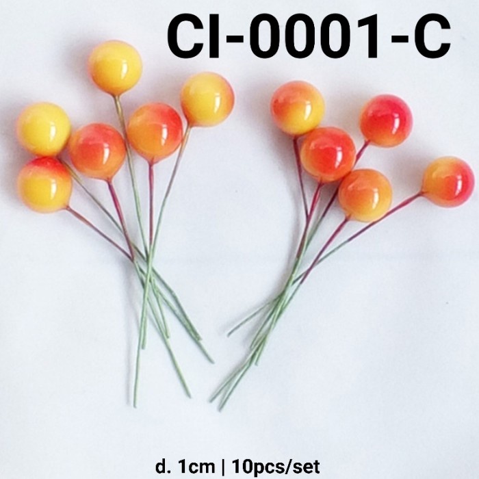 

GR-CI-0001 TOPPER HIASAN KUE CAKE BUAH CERI CHERRY NATAL CHRISTMAS DISKON GEDE