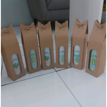 

paper box tumblr termos botol 6.5x6.5x20 / 7x7x21