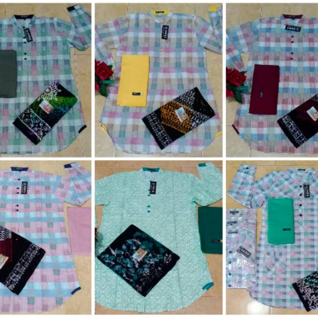 SATU SET TUNIK HARA SANTRI