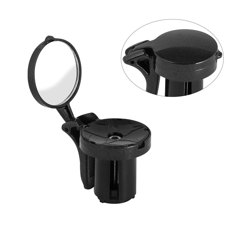 Bicycle Handlebar Mount Adjustable Rearview 360 Degree Rotatable Rear View Mirrors Bike Accessories