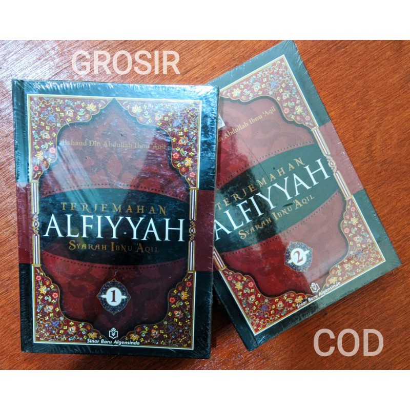 TERJEMAHAN kitab ALFIYAH jilid 1,2 original /kitab alfiyah /terjemah kitab alfiyah murah