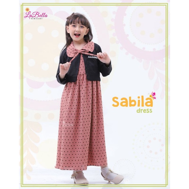 Dress Anak Perempuan Bolero Premium Labella Sabila
