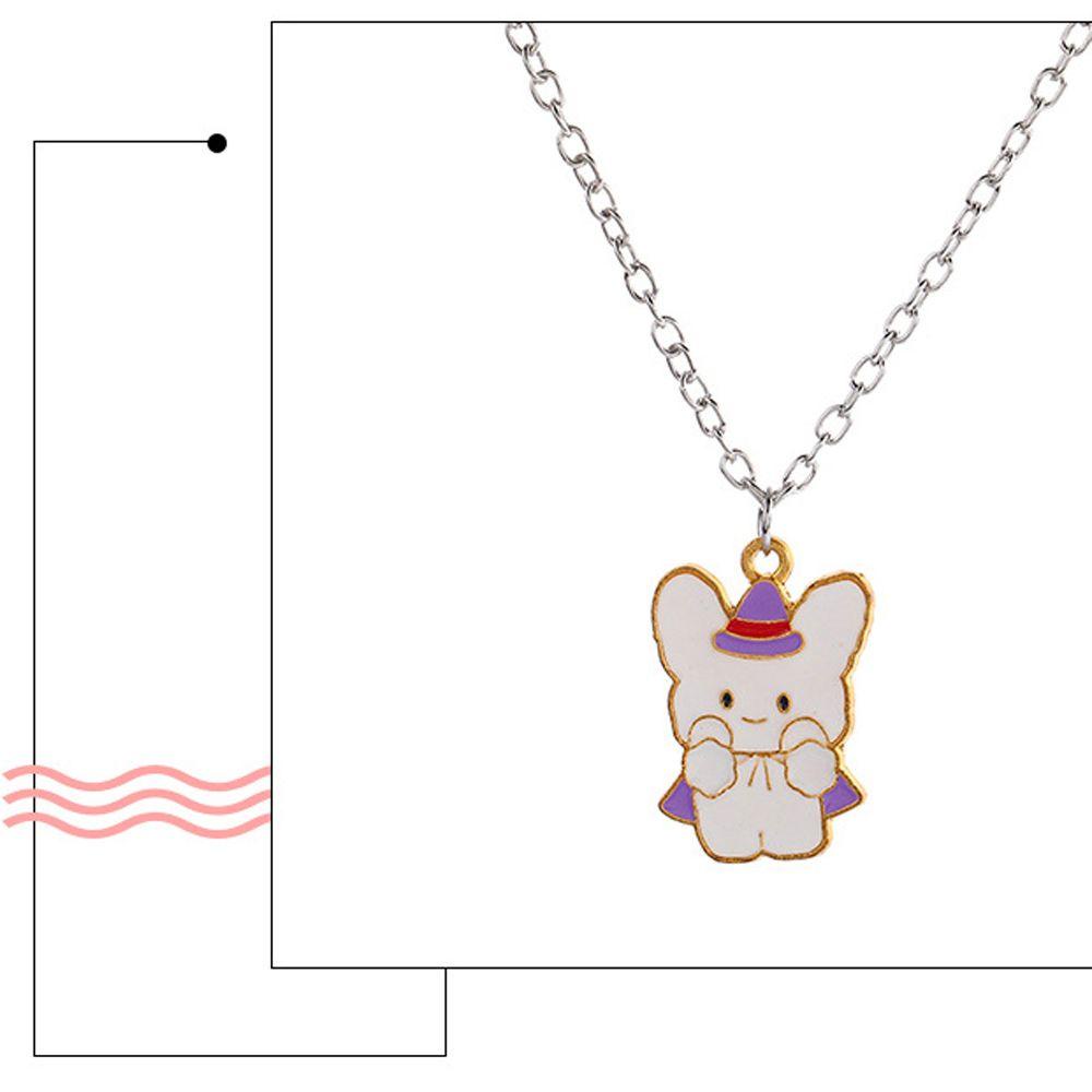 Agustina Cinnamoroll Anjing Lucu Kartun Gantung Liontin Ornamen Perhiasan Cherry Pendant