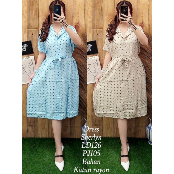 Kairos Store Dres Sherlyn Dress Import