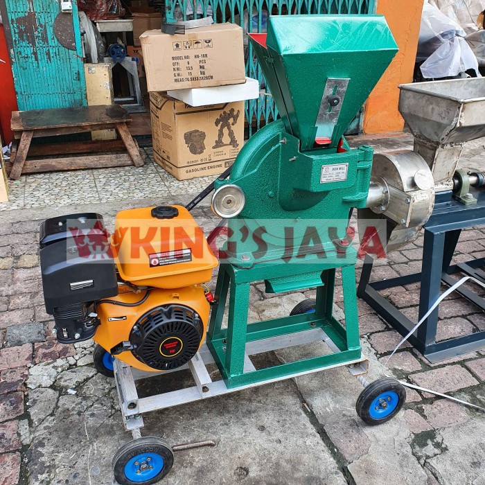 Mesin Giling Tepung FFC 23 + Mesin Bensin GX270 / Grinder Kopi