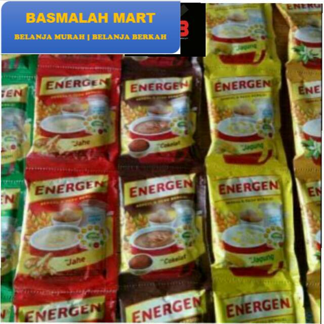 

Energen Susu & Sereal (isi 10 pcs ×30 gr) Murah (Ilham Berkah Mart)
