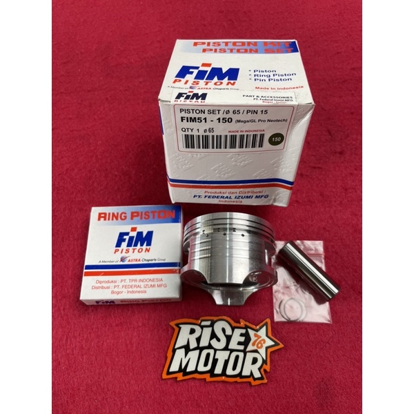 Piston FIM 65 Pen 15 Dome