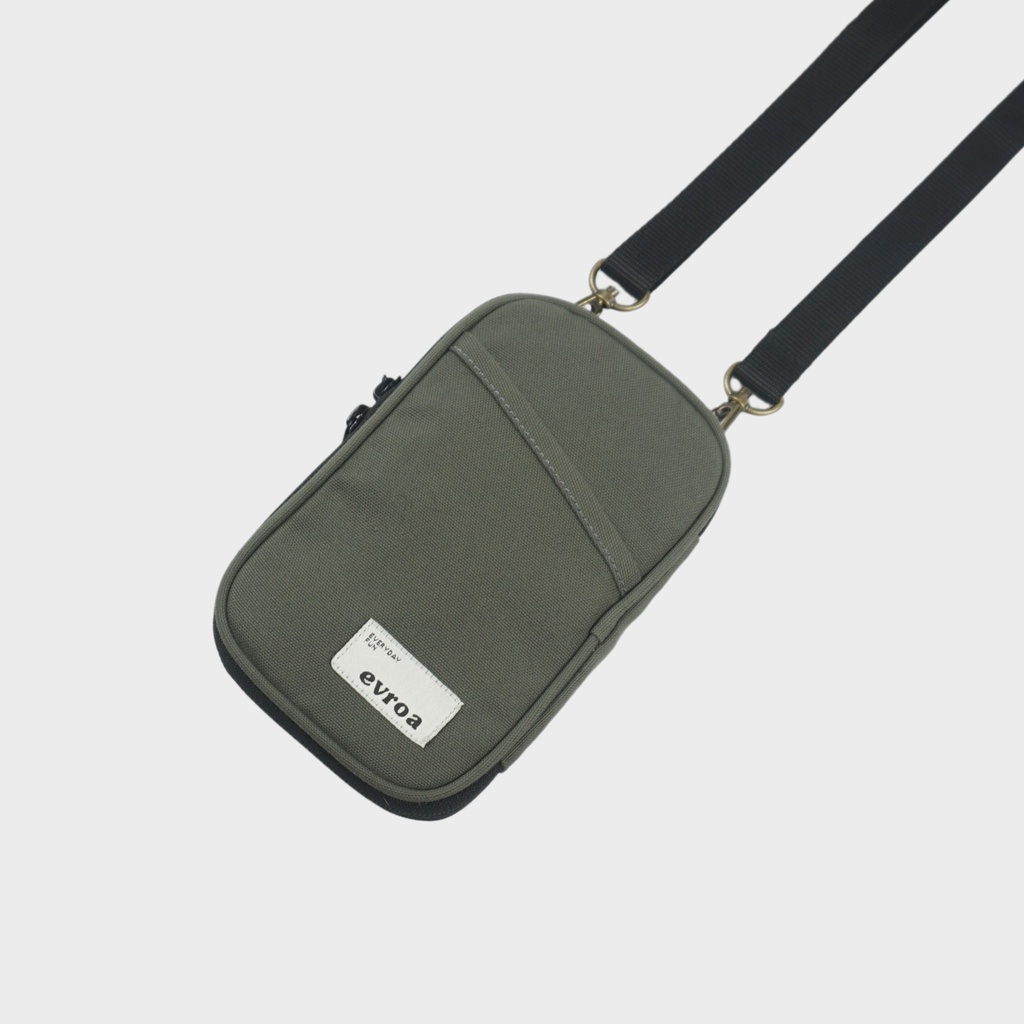 Evroa - Sling Phone Polka - Dark Grey