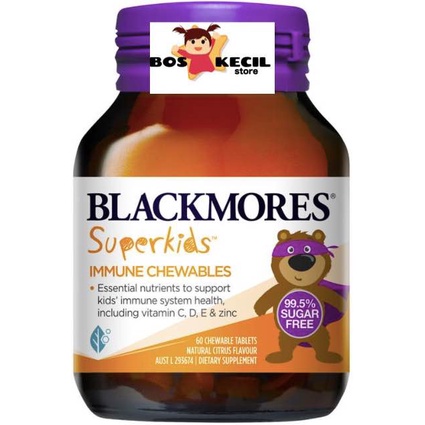 Blackmores Superkids Immune Chewables Chewable