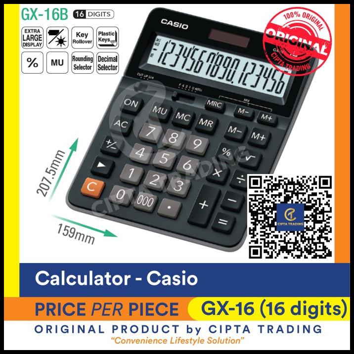 

Calculator - Casio - Gx-16