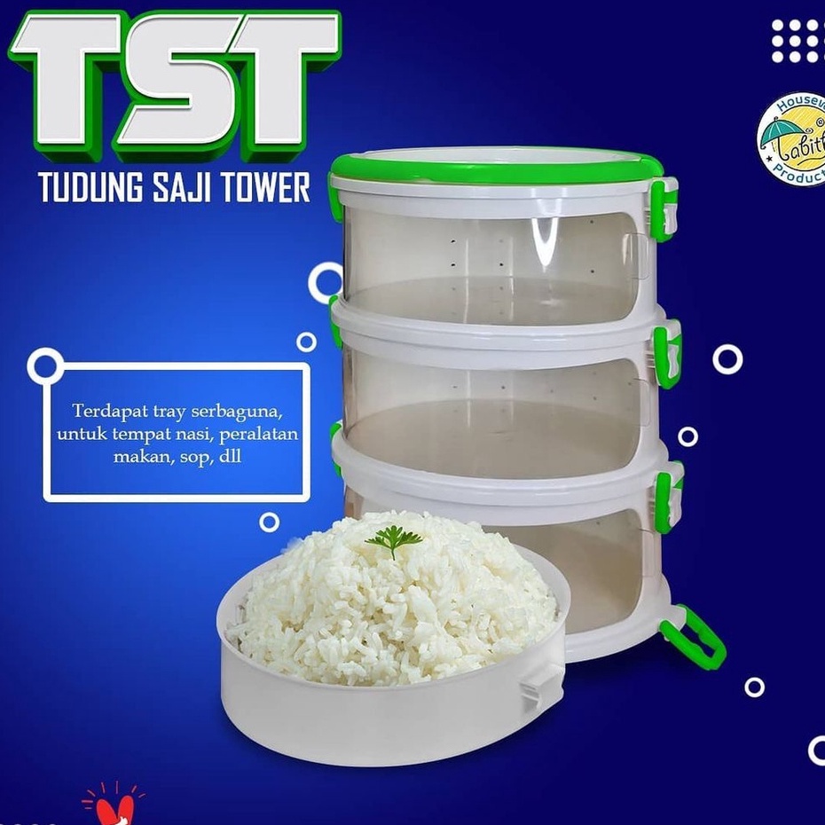 TUDUNG SAJI TOWER  TUDUNG SAJI TUDUNG SAJI TABITHA TEMPAT PENYIMPAN MAKANAN FOOD STORAGE