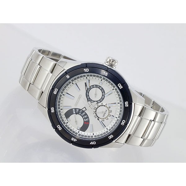 Seiko Retrograde SNT021P1 Quartz Day Indicator | Jam Pria SNT021