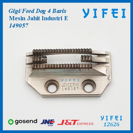 Gigi Feed/Dog Mesin Jahit Industri E/Gigi Jahit 4 baris/149057 YIFEI