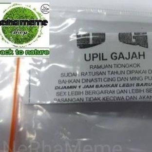 [PROMO MNW81] Upil Gajah Herbal tiongkok@1saset(3butir). (Dikirim Privasi) Kirim Sekarang