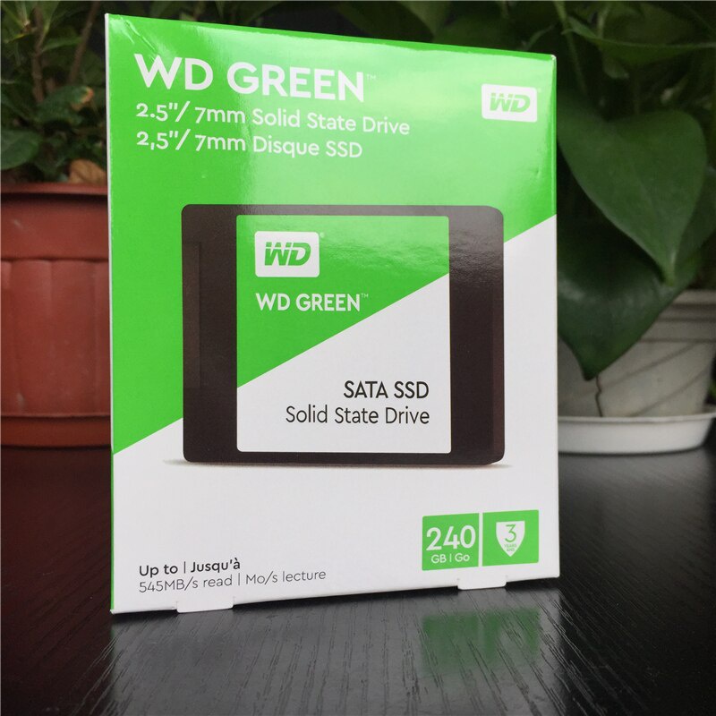 SSD WD Green 240GB 3D NAND SATA 2.5&quot; 7mm