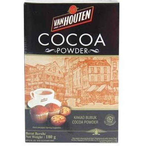 

BISA ✨COD✨ COCOA VAN HOUTEN POWDER 180GR !!!