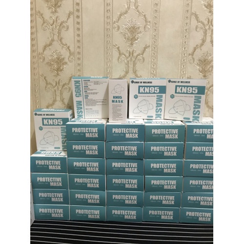 Masker KN95 sense of wellness 1 box isi 20pcs