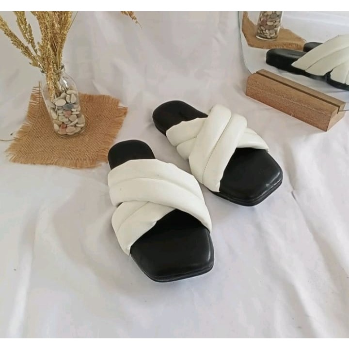 sandal wanita teplek silang