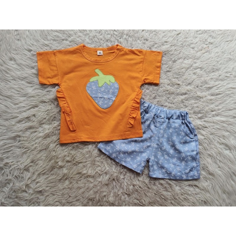 baju bayi IMPORT Strawbery