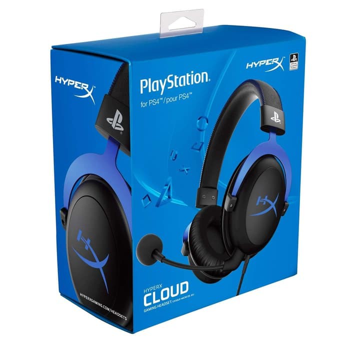 HyperX Cloud Gaming Headset - PlayStation® Official Licensed for PS4