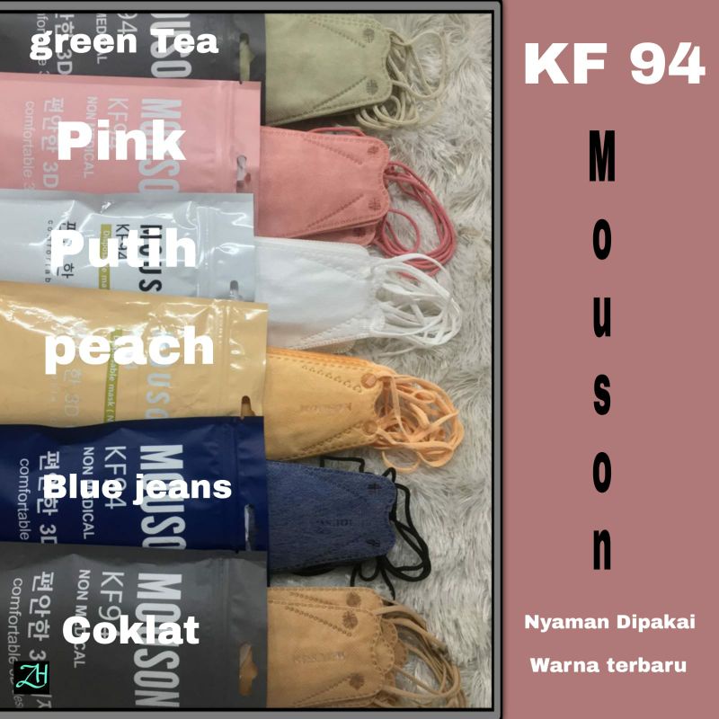 MASKER KF 94 MOUSON 1pack isi 10pcs