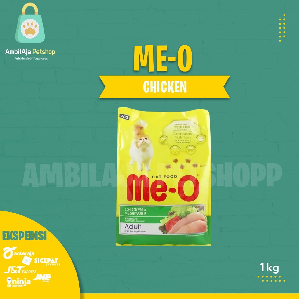 Makanan Kucing murah MEO 450gr - 1kg ALL VARIAN