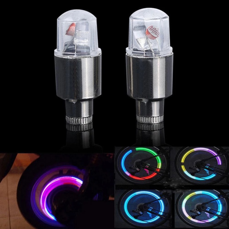 Lampu Neon LED Anti Air Untuk Jari-Jari Sepeda / Motor