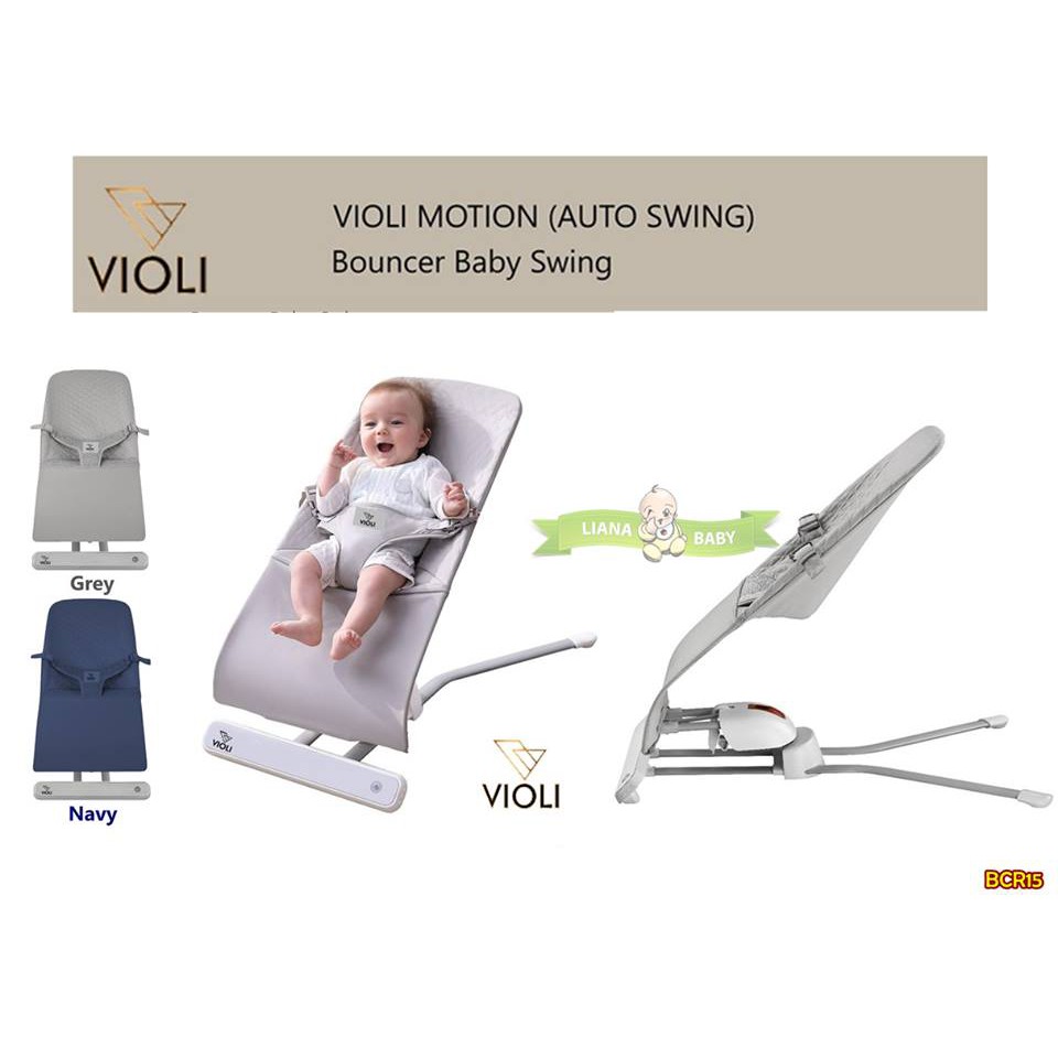 BCR15 BOUNCER VIOLI AUTO SWING MOTION / SOFA BAYI / KURSI GOYANG BAYI