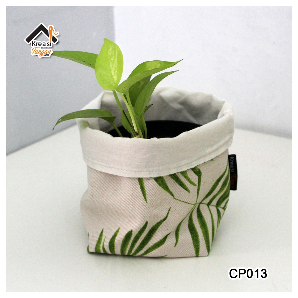 COVER POT TEMPAT PENYIMPANAN MOTIF MINIMALIS AESTHETIC CP013