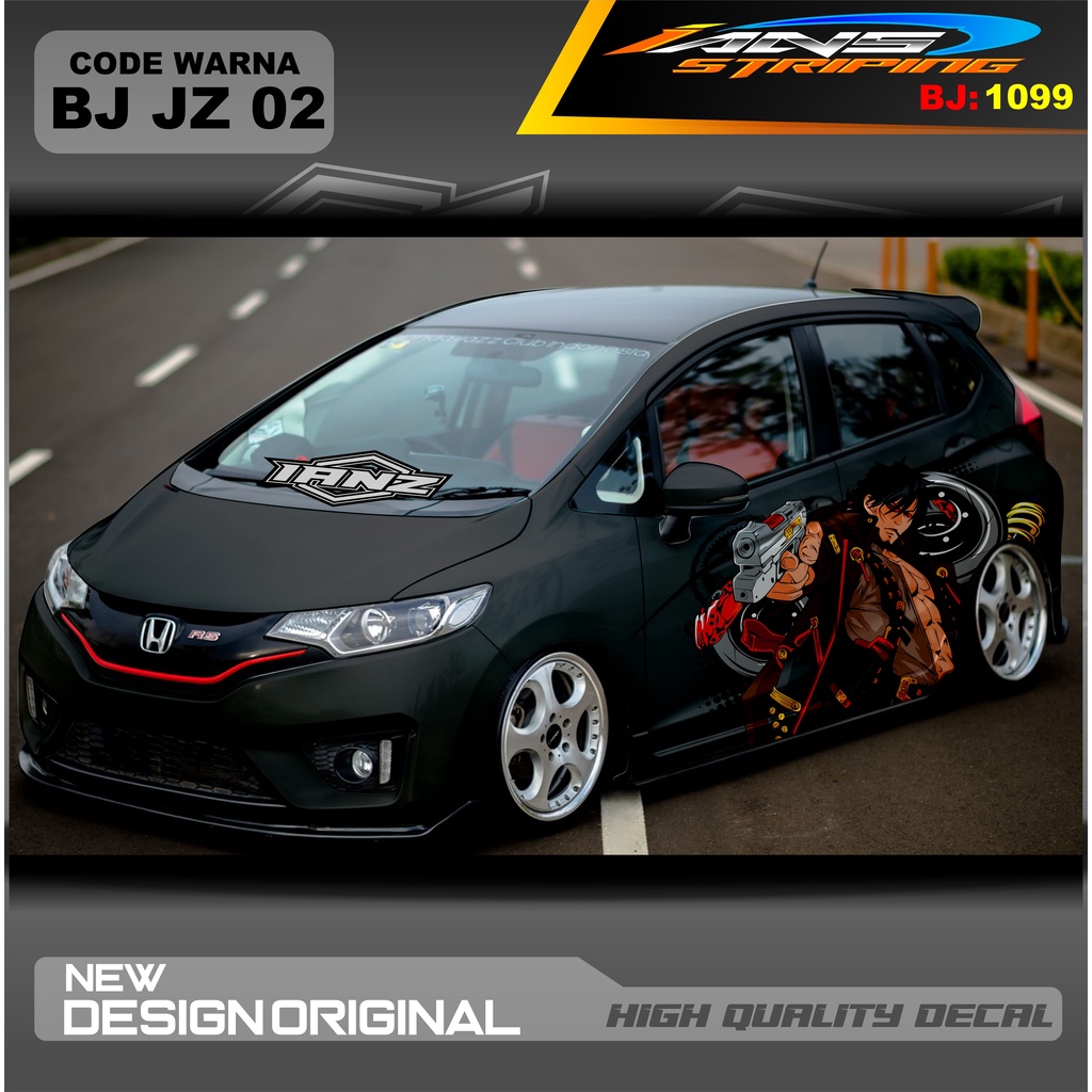 VARIASI STIKER MOBIL JAZZ / STIKER MOBIL BRIO / DECAL STIKER MOBIL SWIFT / STIKER MOBIL TOYOTA / DECAL STICKER MOBIL / STIKER YARIS AYLA