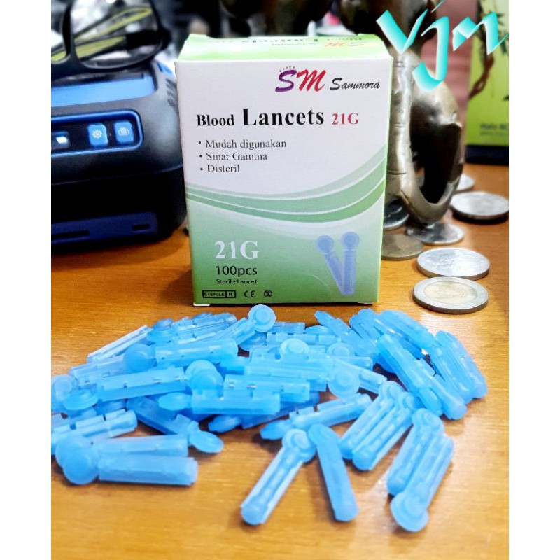 Jarum Bekam Korea Sm 21g isi 100pc/ Lancet 21g