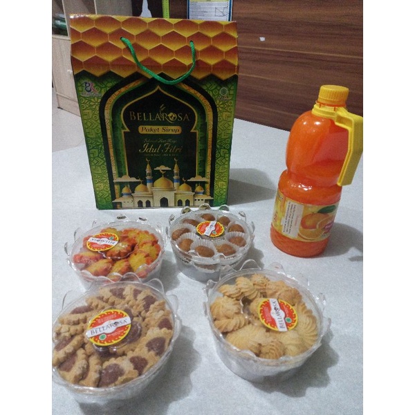 hampers bellarosa paket lebaran ramadhan bellarosa cookies kukis kuker kue kering cemilan lebaran ha