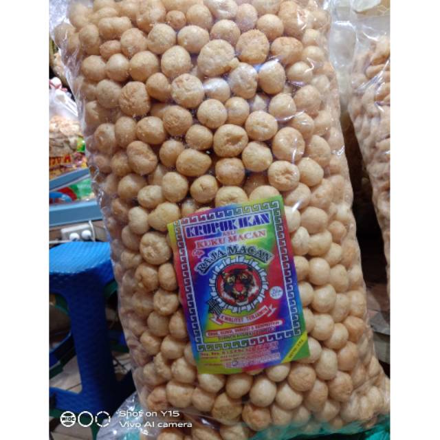 

Krupuk urang Kuku Macan. 1ball