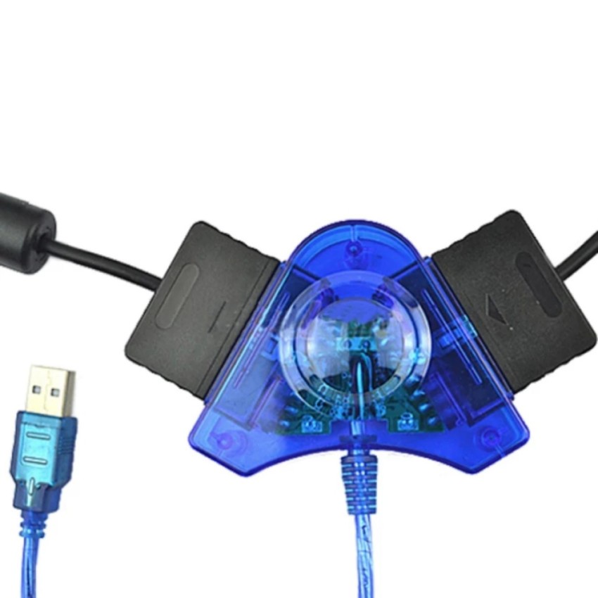 Converter Joystick USB Stik PS2 To PC Laptop