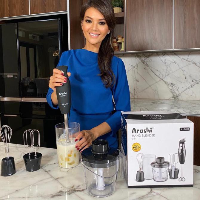 Blender Tangan Hand Blender / Chopper Arashi AHB01 5 fungsi