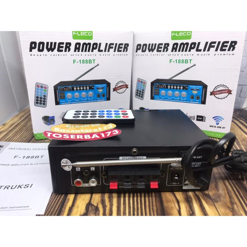 POWER AMPLIFIER BLUETOOTH F-188BT/ POWER AMPLIFIER MINI / AMPLIFIER Bluetooth / karauke