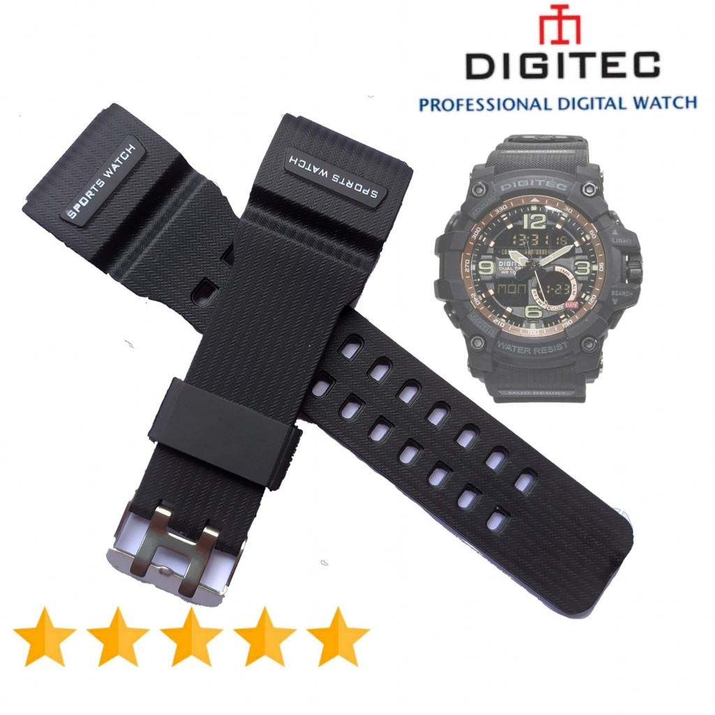 Strap Tali jam tangan Digitec 2102 Digitec DG-2102T