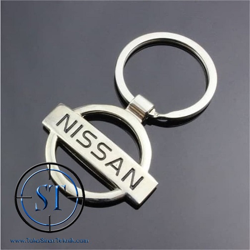 Gantungan Kunci Motor Mobil Logo NISSAN Stainless Steel Keren Cool Gaul Esklusif