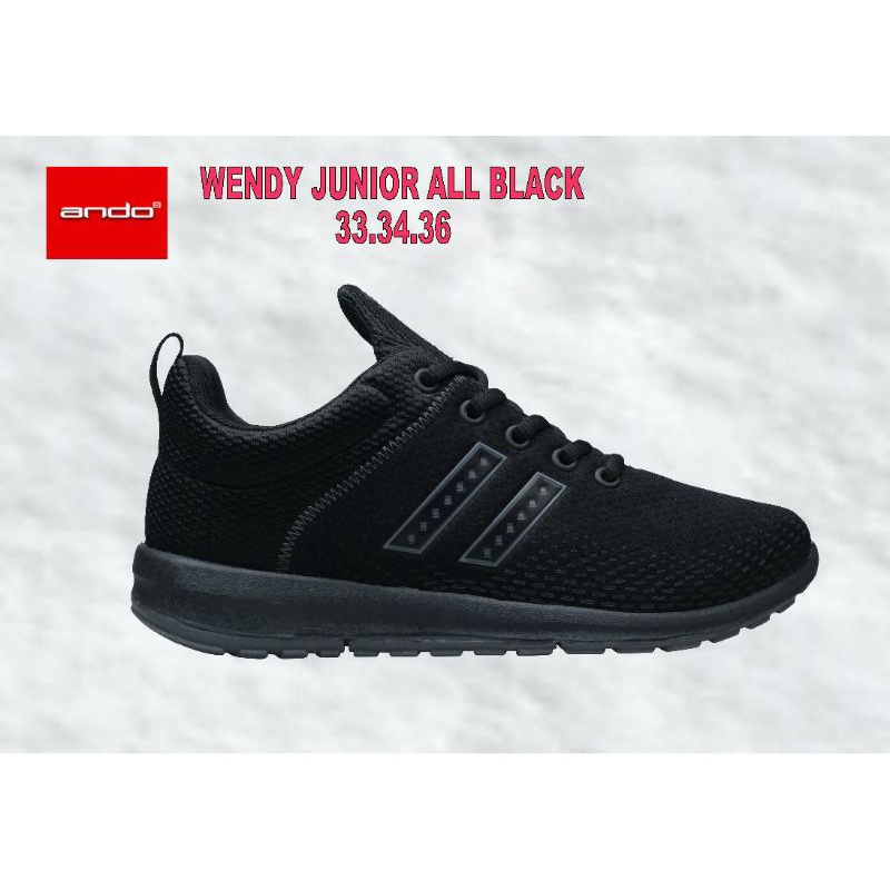 Sepatu ANDO WENDY Size 33-40 - Sepatu Sekolah Perempuan/Sneakers Anak Perempuan/Sneakers Wanita