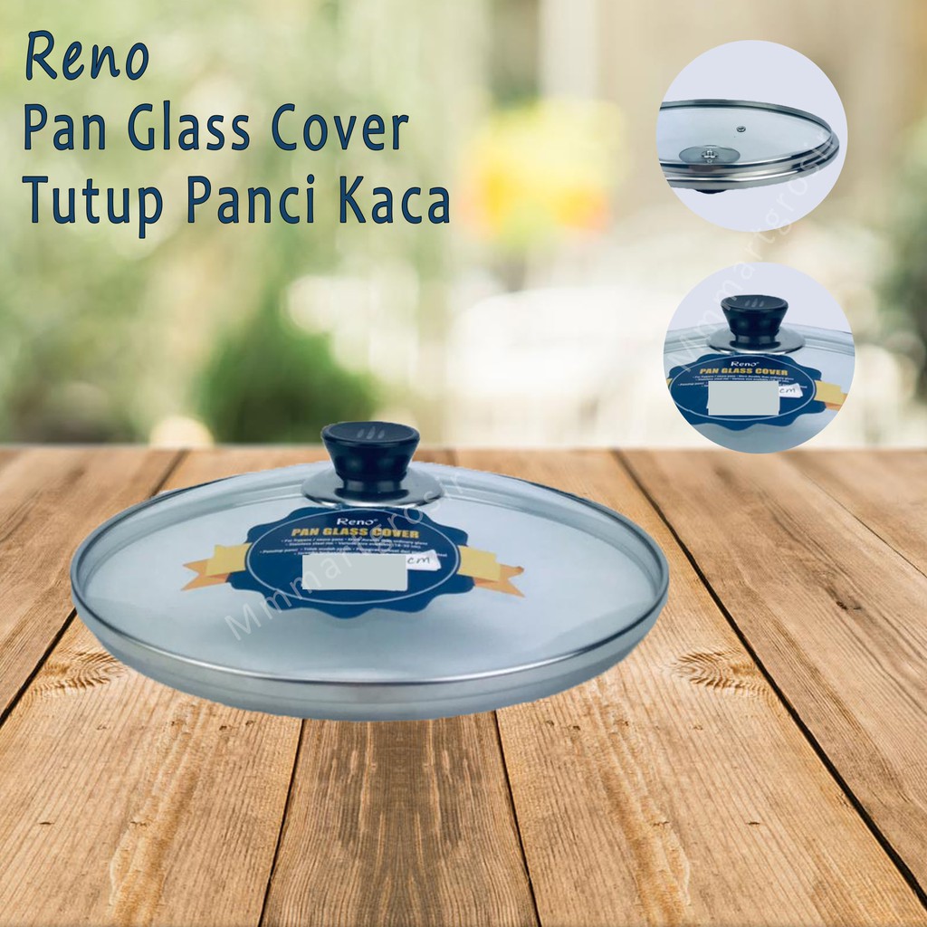 Reno / Pan Glass Cover / Tutup Panci Kaca / 22cm