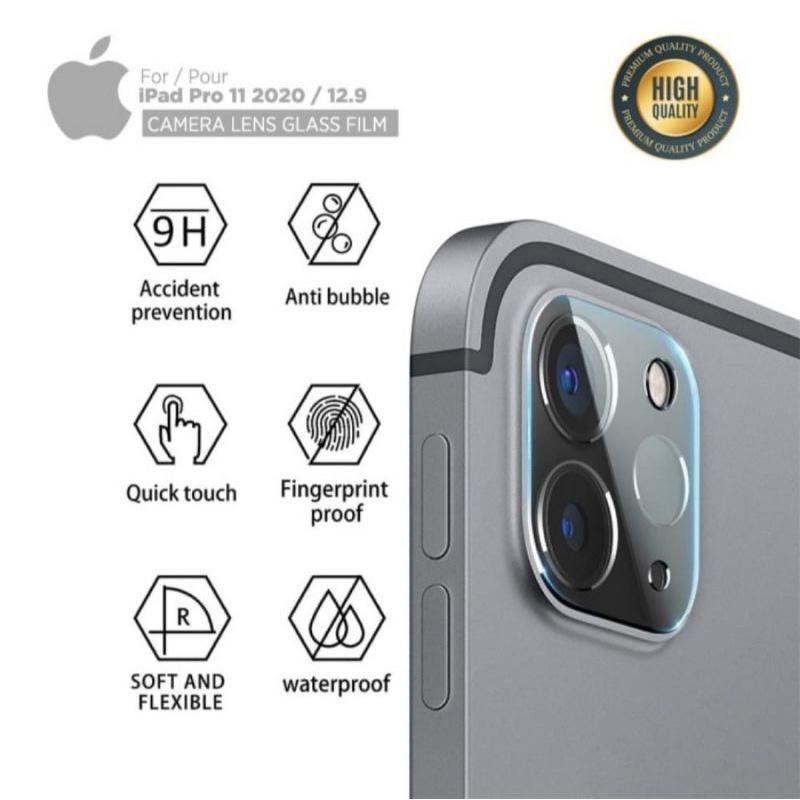 Tempered glass Camera belakang ipad pro 11 / ipad 12.9 pelindung lensa kamera