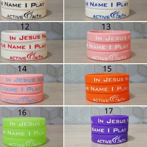 ✴ Gelang Active Faith IJNIP (In Jesus Name I Play) ✥