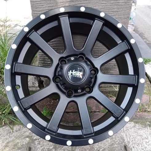 Velg Mobil HSR KARAS Ring 17 Pelak Offroad Pajero Fortuner Ranger I Toko Velg Malang