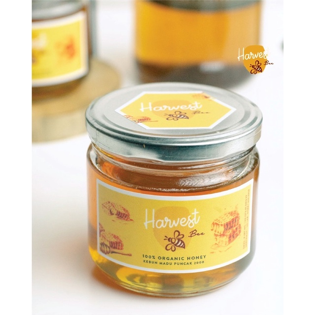 

HARVESTBEE MADU 350gr (GOLD HONEY)