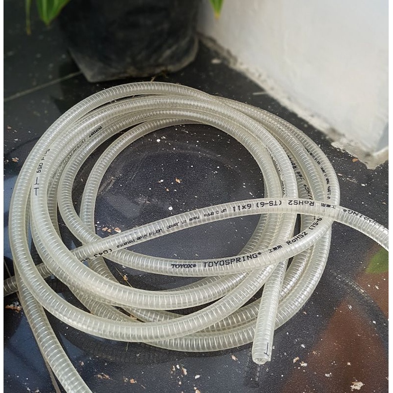 selang bensin TOYOX TOYOSPRING bening transparan