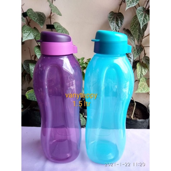 Botol minum botol eco 1.5liter Tupperware warna lama(1)