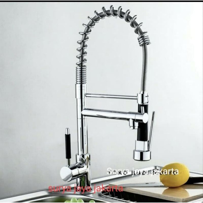 Kran sink panas dingin tarik / Keran sink tarik panas dingin / kran sink