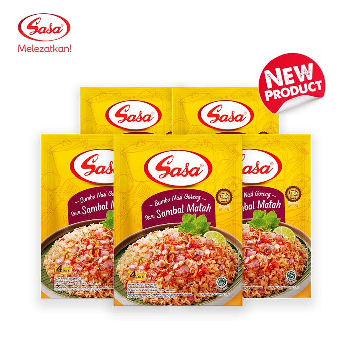 

Instan-Masak-Bumbu- Sasa Bumbu Nasi Goreng Sambal Matah 20Gr - 5 Pcs -Bumbu-Masak-Instan.