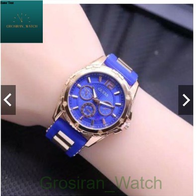 Jam Tangan Wanita Fashion GUS-30 Jumbo Chrono Off Strap Rubber [G_W]