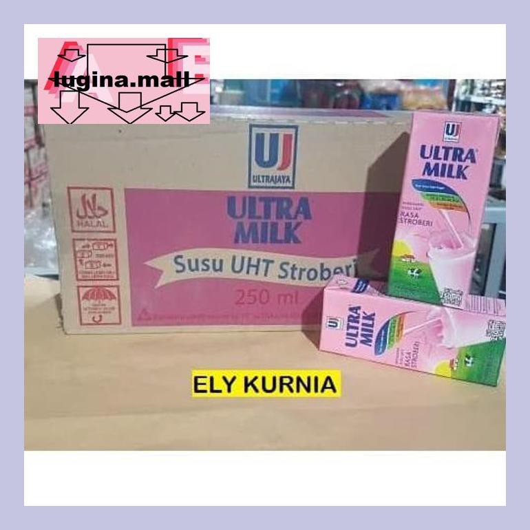 

Lugeypsum Susu Uht Ultra Stroberi 250 Ml / Ultra Milk Strawberry S30Luu